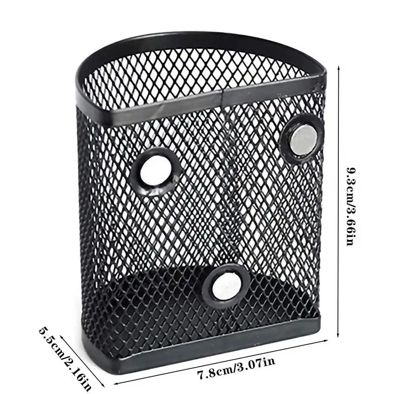 Imagem -06 - Suporte de Caneta Magnética para Quadro Branco Geladeira Durável Leve Armazenamento de Malha Armário Organizador Acessórios