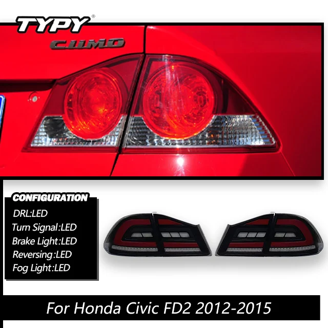 ホンダ シビック FD2 テールライト 2006-2015 アップグレード 改造