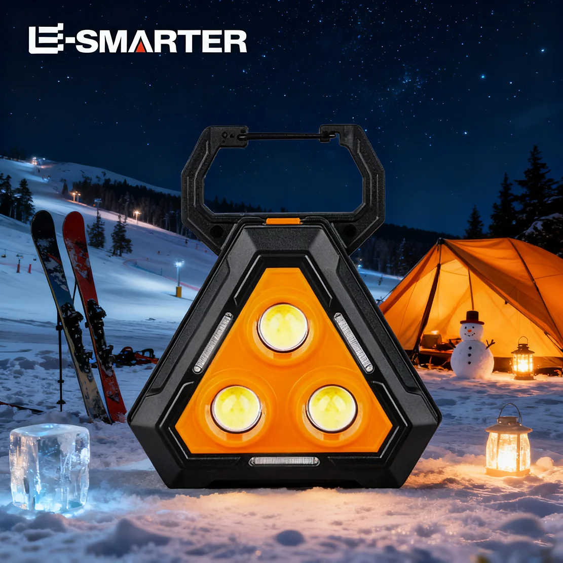 

Водонепроницаемый магнитный фонарик — многофункциональный уличный рабочий фонарь, быстрая зарядка типа C и большой аккумулятор для кемпинга