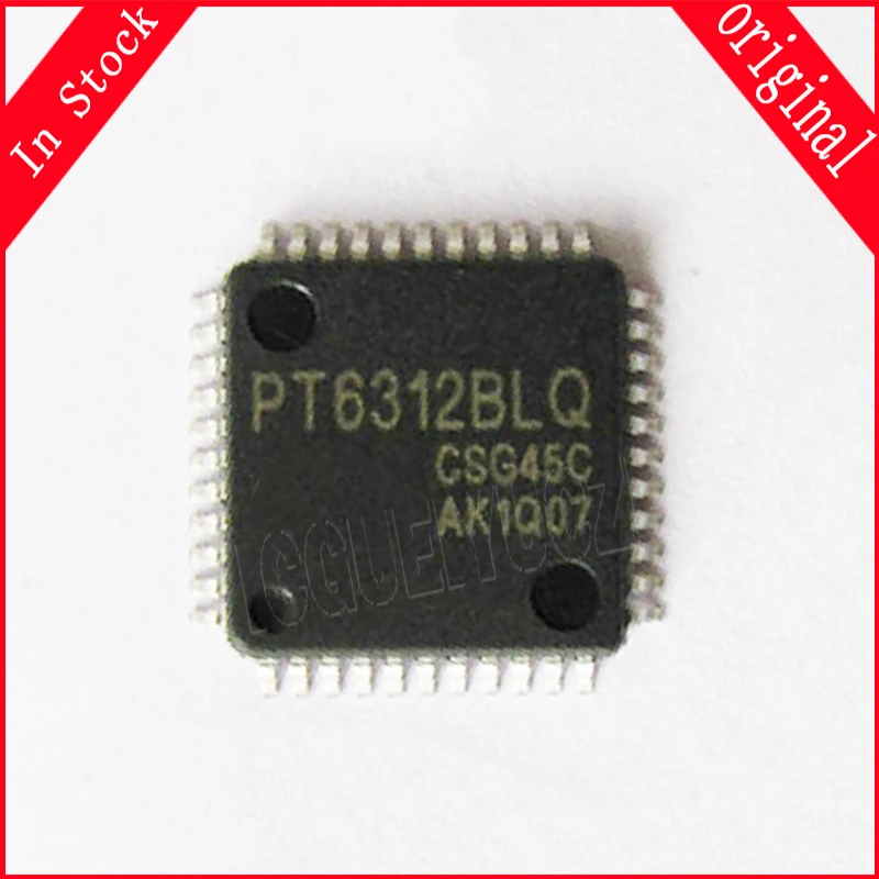 5pcs/lot PT6312BLQ PT6312 6312BLQ QFP-44 The  quality is very good work 100% of the IC chip In Stock