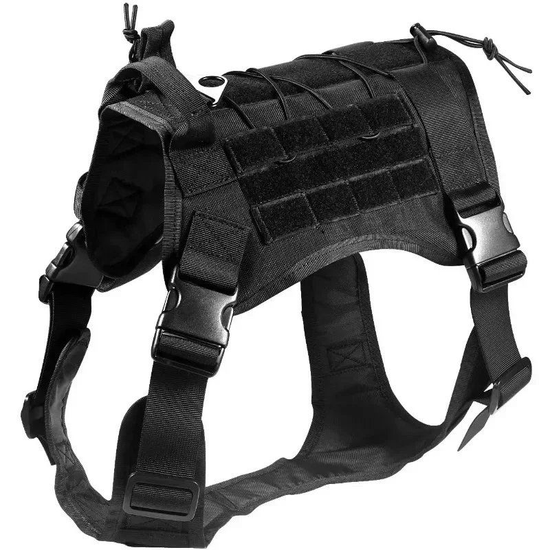 

Tactical Dog Harness Pet German Shepherd K9 Pet Training Vest Dog Harness and Leash Set for Small Medium Large Dogs