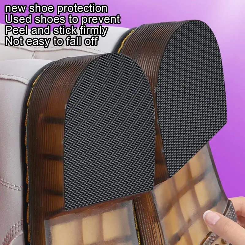1M 미끄럼 방지 신발 매트 여성 자체 접착 하이힐 스티커 미끄럼 방지 발 뒤꿈치 단독 보호대 고무 패드 웨어러블 쿠션