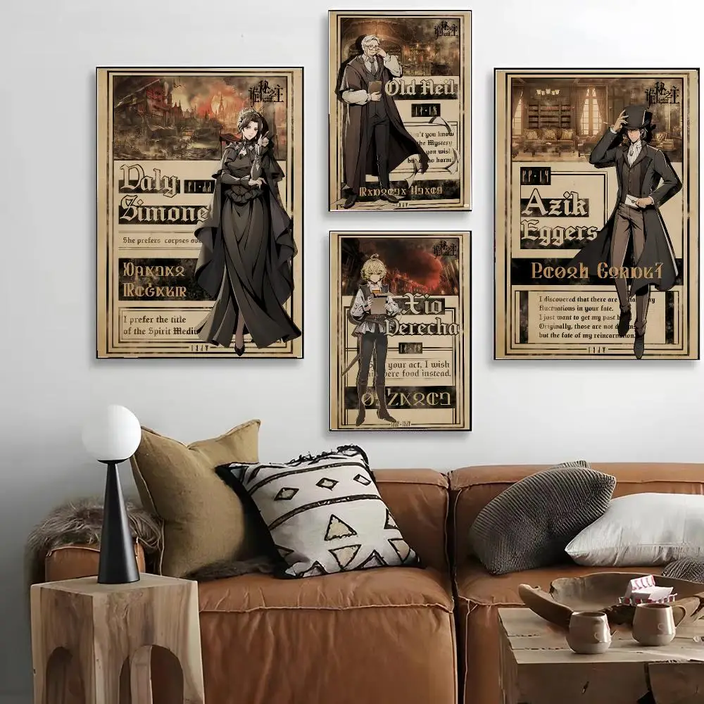 Anime Lord of the Mysteries Poster HD Decorative Wall Art for Living Room Bedroom Café Stylish Home Décor Gift