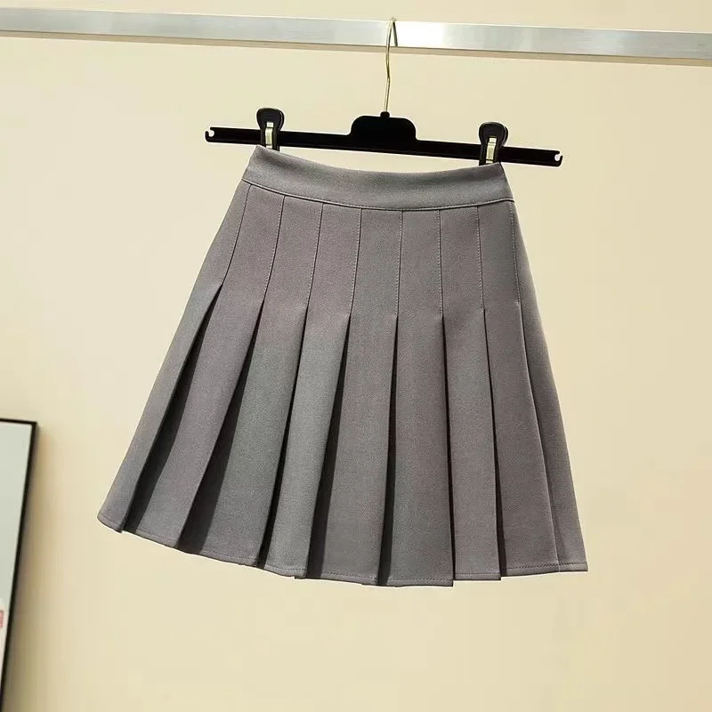 

JK Skirt Ladies 2024 Summer Clothes Women's High Waist Harajuku Korean Style Black Mini Pleated Skirt for School Girl Uniform