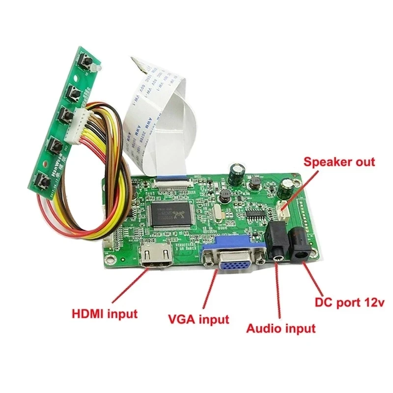 EDP Monitor Board Kit for N173HGE-E11 N173HGE-E21 HDMI+VGA+Audio LCD LED screen Controller Board Driver