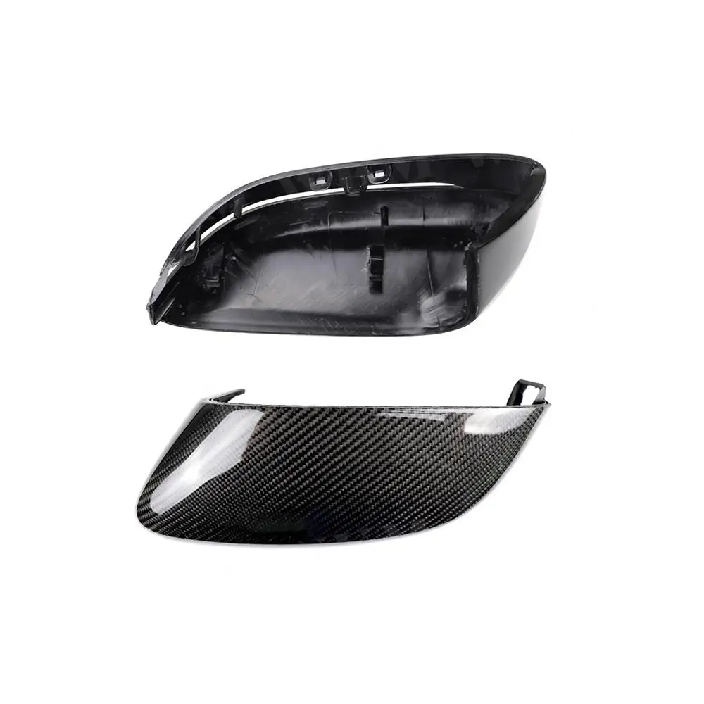 Carbon Fiber Replacement Side Mirror Cover Caps for BMW 5 Series G30 G38 6 Seies GT G32 7 Series G11 G12 2017-2019