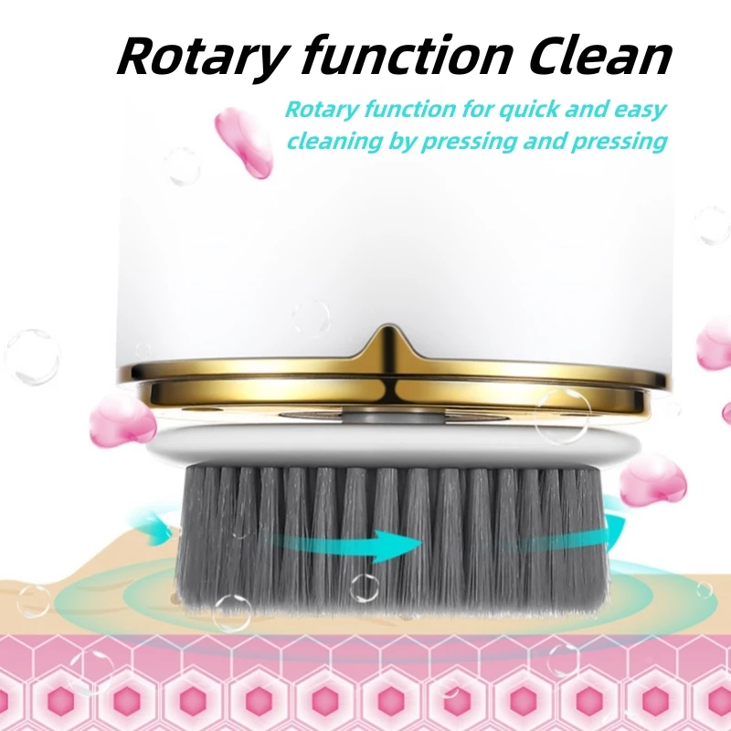 電気フェイシャルクリーナー,防水クリーニングおよび美容機器,多機能洗顔ブラシ,電気充電