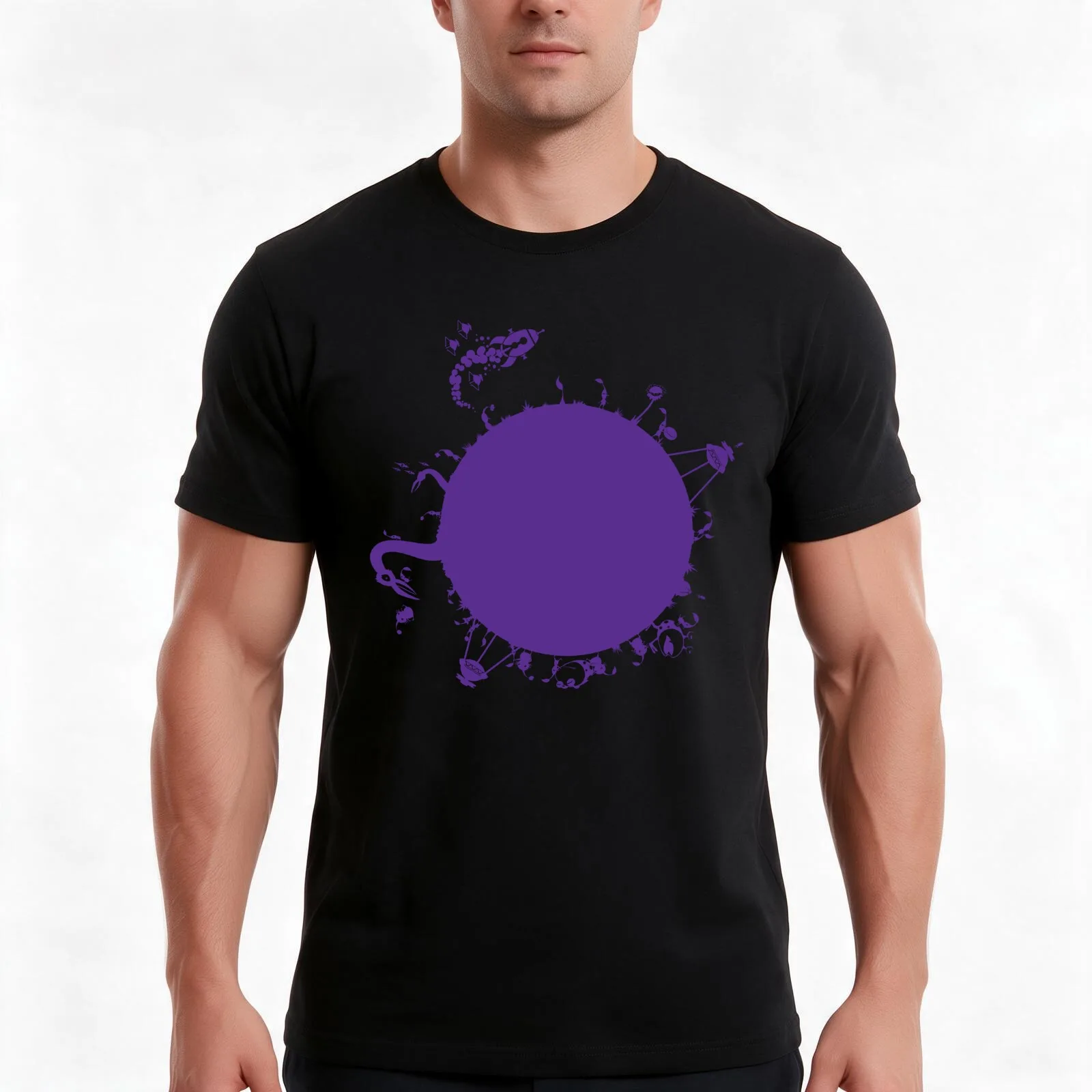 Pikmin Life alternate T-Shirt, Summer Casual Cotton Tee, Oversized Streetwear Tops, Vintage Graphic Print, Unisex Men Women