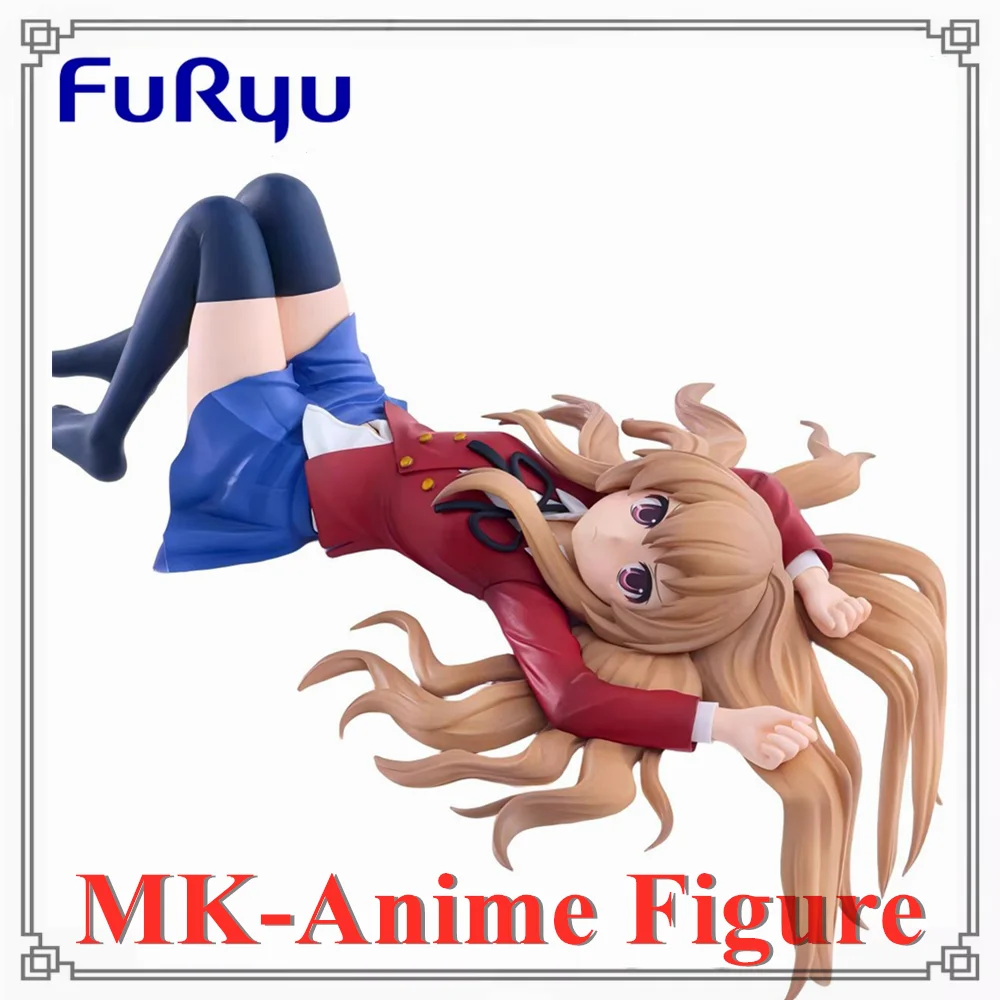 Figura Original FuRyu Noodle Stopper de Toradora! Figuras de Anime de Aisaka Taiga, Figura de Acción, Modelo de Juguete