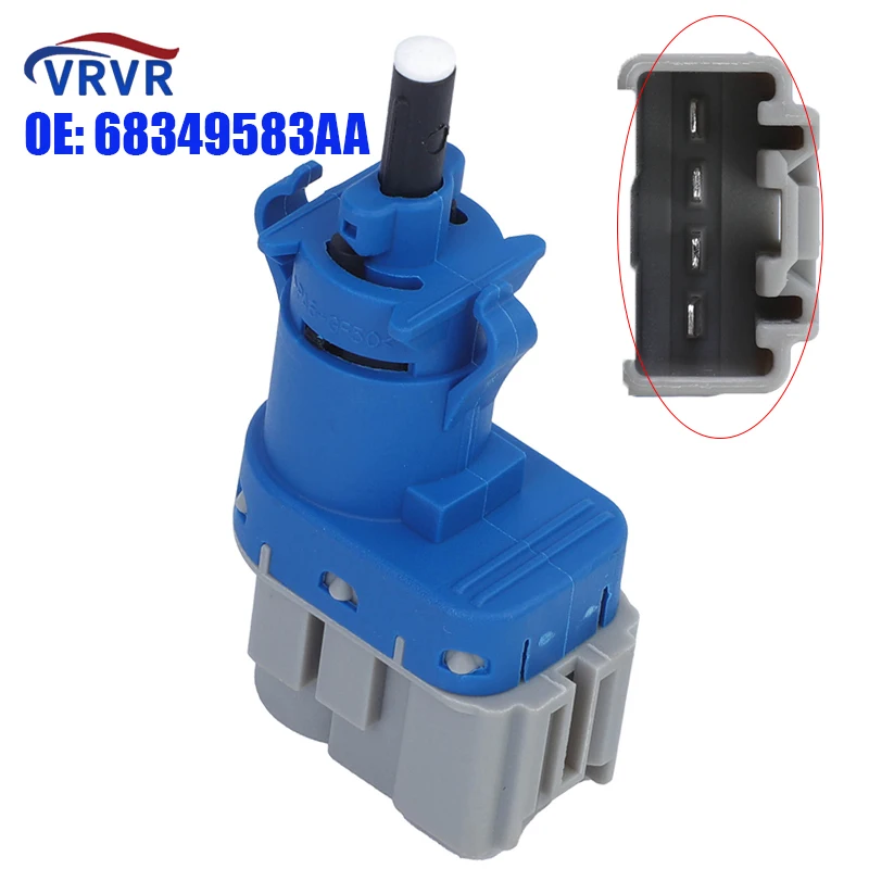 VRVR 68349583AA 56038958AA 56038958AC Brake Light Stop Switch For Jeep Free Light Guide Free Chivalry Dodge Darts Chrysler