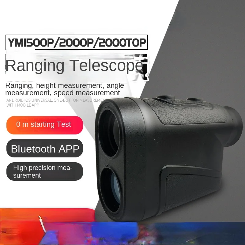 

Laser Rangefinder Outdoor Golf High-Precision Distance Measuring Telescope 1500/2000 M Ym1500p