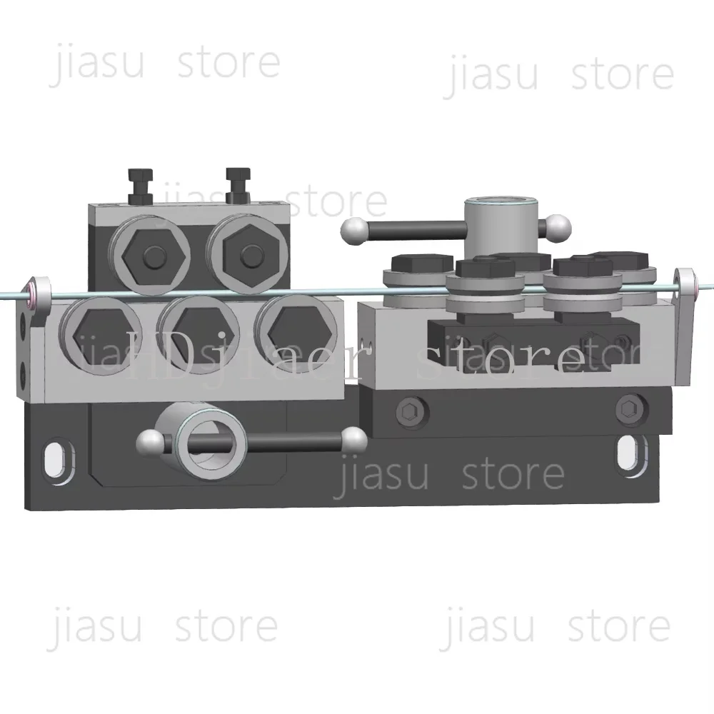 Metal Wire Straightener Straightening Machine Accessories with 10pcs Straighten Wheel
