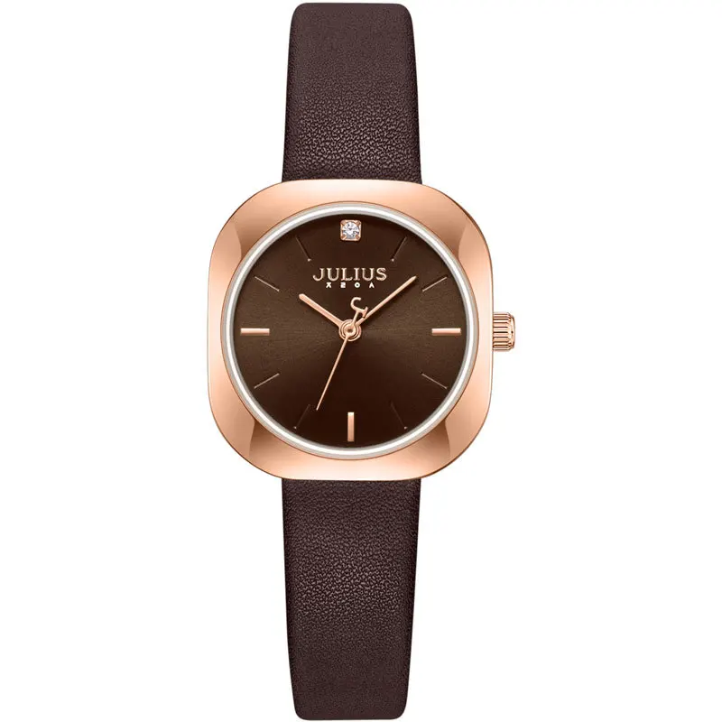 

Простые и модные 2024, новые кварцевые водонепроницаемые женские часы с овальным ремнем