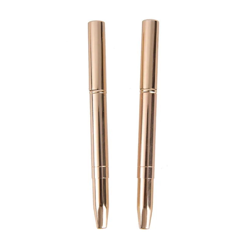 Double-headed Brush Retractable Lip Brush Eye Liner Eyeshadow Eyebrow Brush