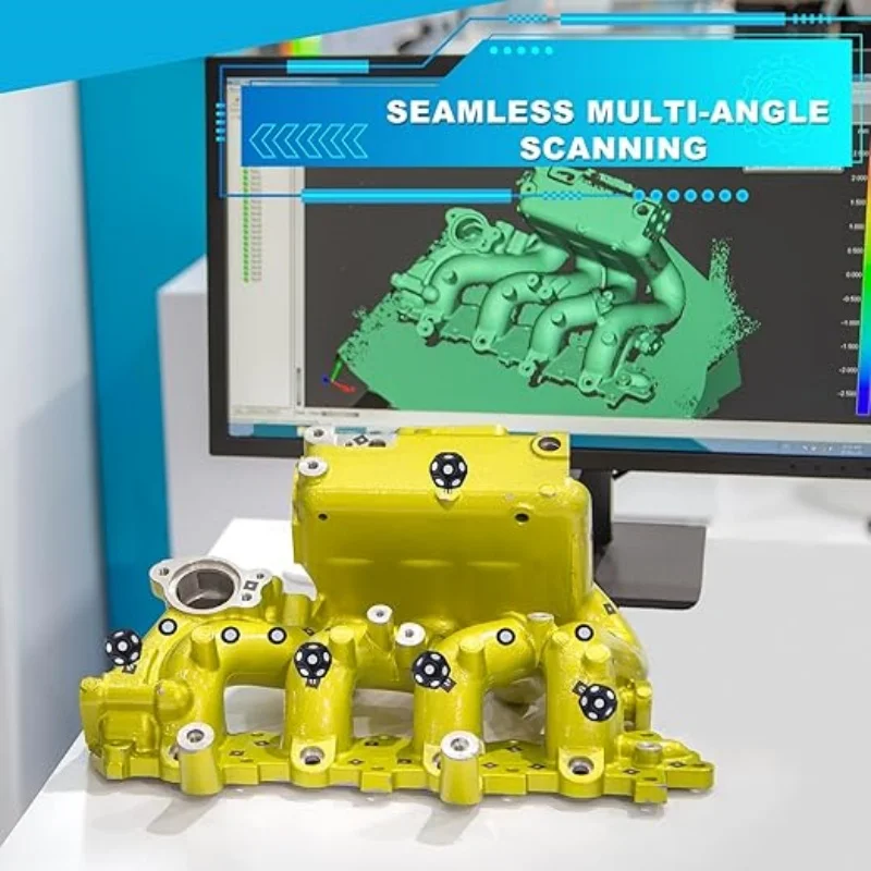 Magnetyczne kulki oznaczające 3D z odbiciem rozproszonym 3mm/6mm, punkty celownicze do skanera 3D, zapobiegające zgubieniu śledzenia, poprawiające dokładność skanowania. — zdjęcie produktu 3