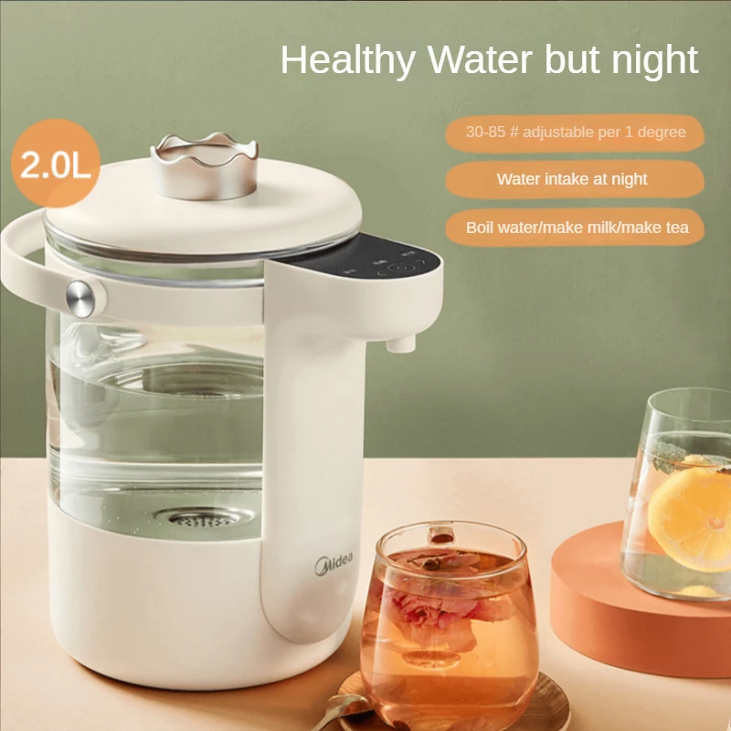 Electric hot water bottle household kettle thermal insulation integrated intelligent milk bubble automatic glass