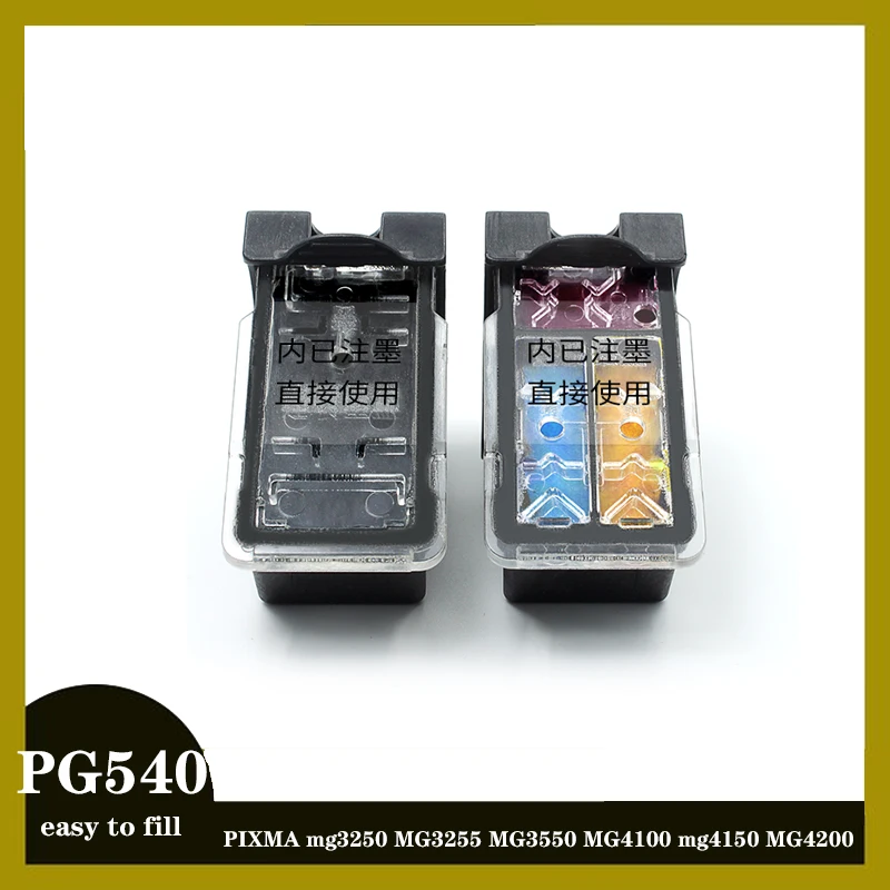 

For Canon PG-540 PG540 CL541 CL-541 Ink Cartridges PG 540 CL 541 PIXMA mg3250 MG3255 MG3550 MG4100 mg4150 MG4200 mg4250 PG-540XL