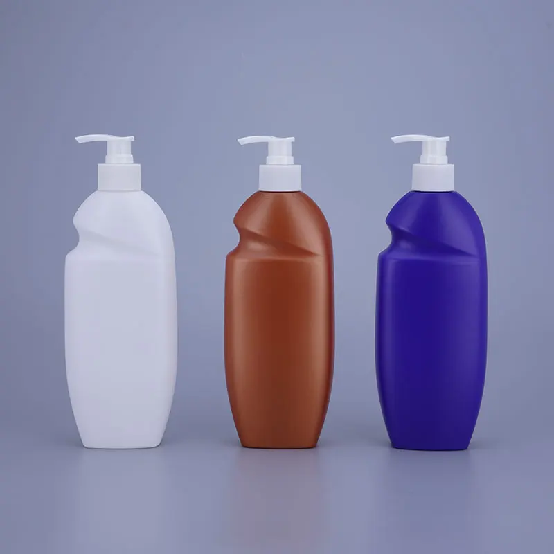 15pcs 500ml Lotion Refillable Bottles Body Soap Shower Gel Hair Conditioner Oil Press Bottles Empty Bathroom Storage Case