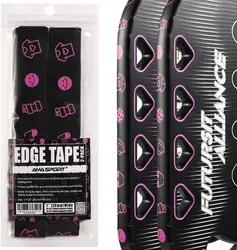 Pickleball Paddle Protection Tape - Paddle Head Edge Guard - Racket Edge Protection Tape -Pickleball Lead Tape- 2 Units Pack