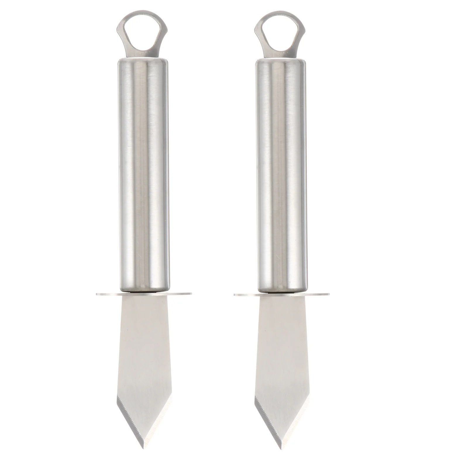

2Pcs Oyster Knife Premium Stainless Steel Shucker Scallop Tool Seafood Opener Picnic BBQ Travel Party Kitchen Bar Tools