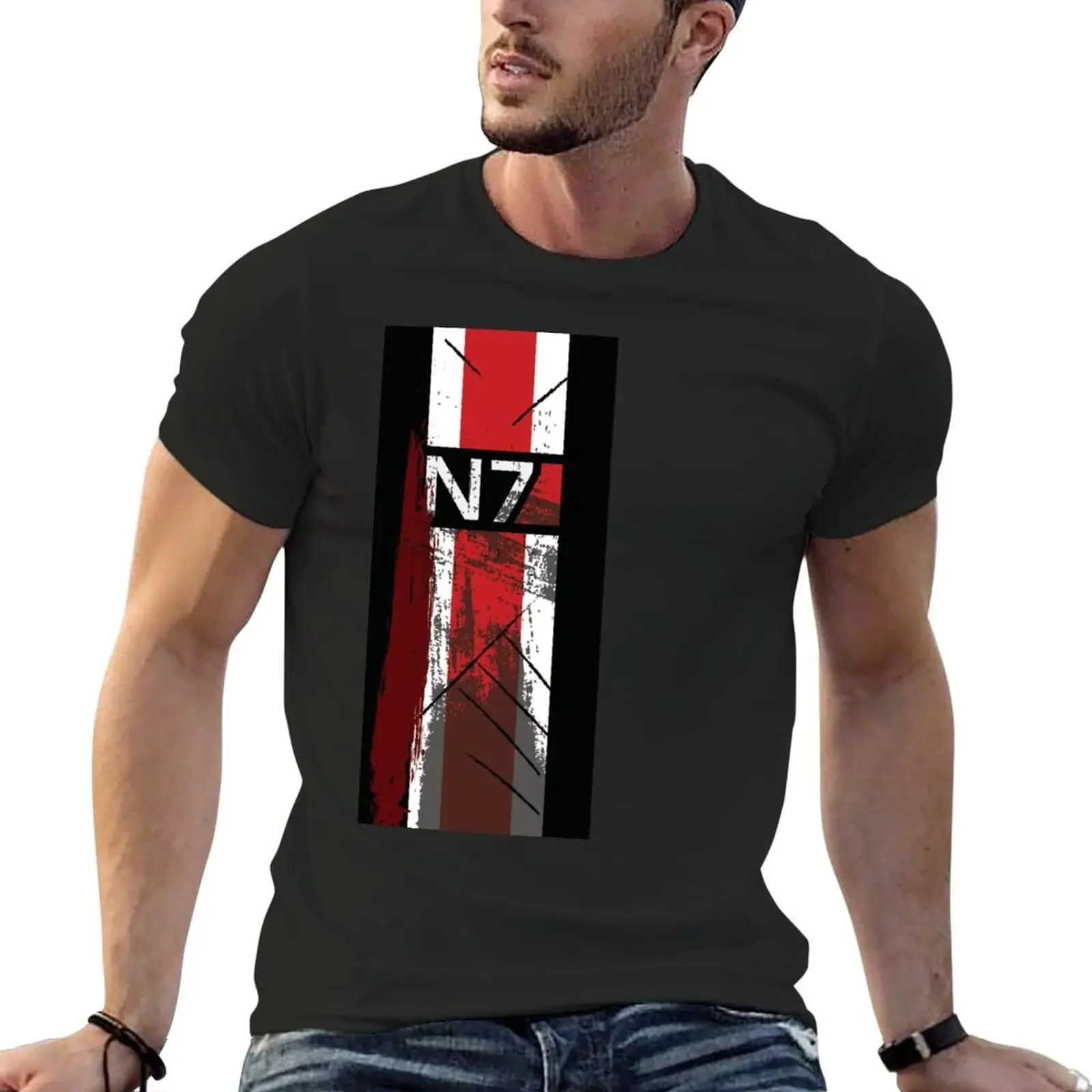 

N7 Mass Effect T-Shirt heavyweights shirts graphic tees tshirts for men