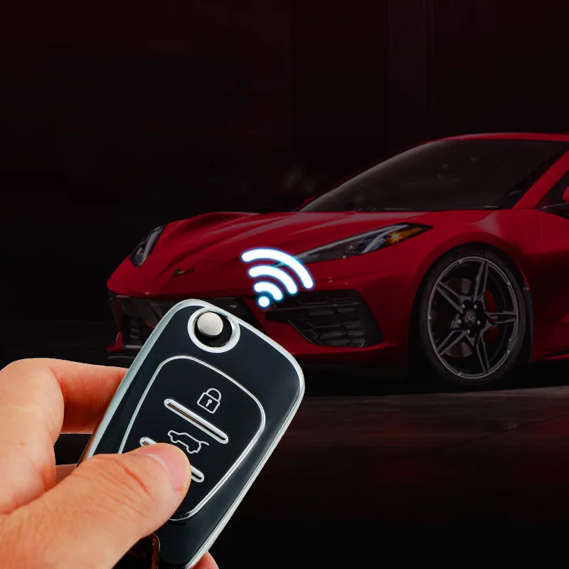 TPU Car Key Case Cover for KIA Sportage Rio 3 Soul Optima Ceed Pro K5 K2 Pride for Hyundai I20 I30 Ix20 Ix25 Ix35 Elantra Accent view 2