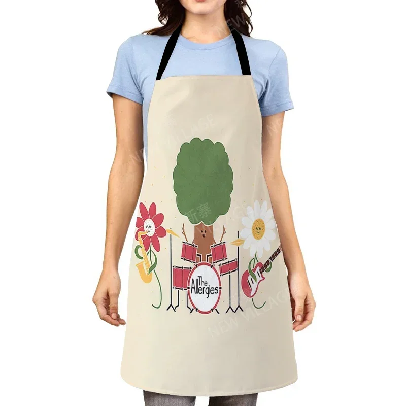 Aesthetic Women kitchen apron kids original Children Waterproof girl princess waiter work apron oil proof cartoon kawaii cute