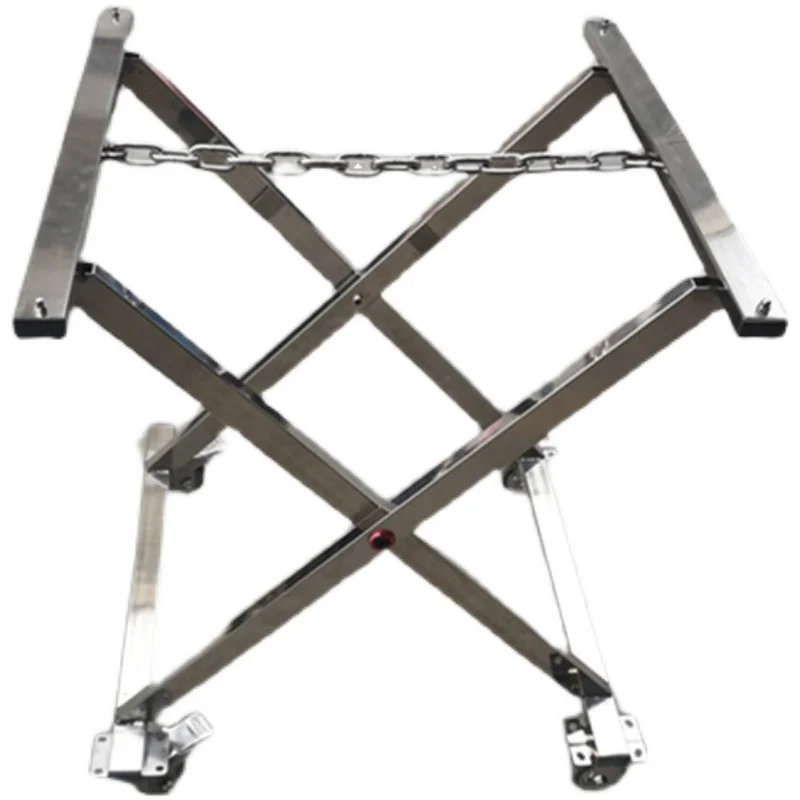 

Children's Adult Competition Kart Maintenance Adjustment Push Frame Suitable for 304 Non-Lure Steel Belt Brake X-Type Folding