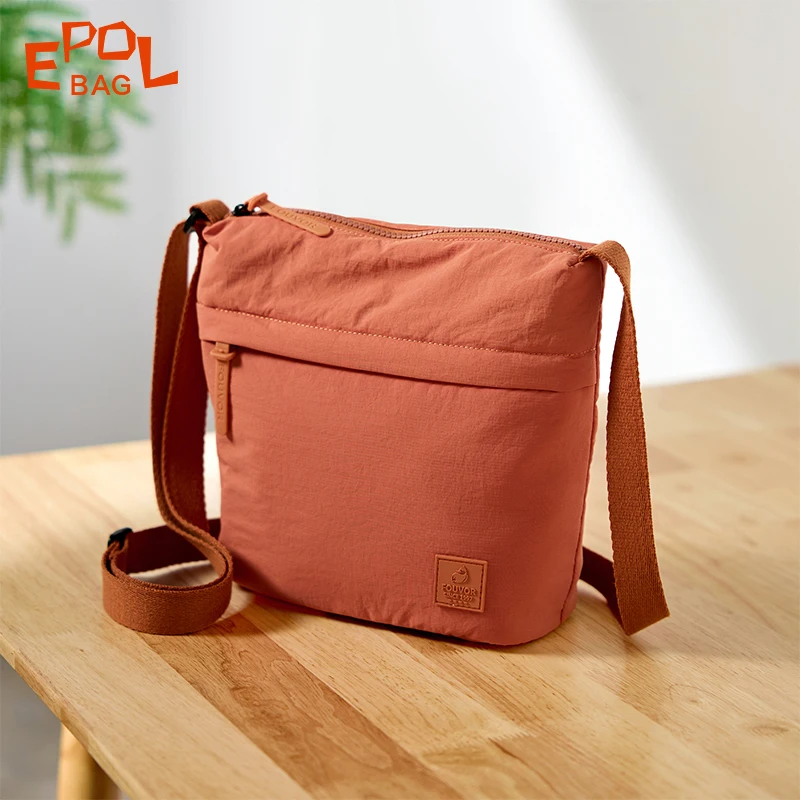 

Epol Small Women's Crossbody Bag Nylon Casual Fashion Sports Shoulder Bag 2025 Trend Teenage Youth Phone Messenger Bag 3071-05