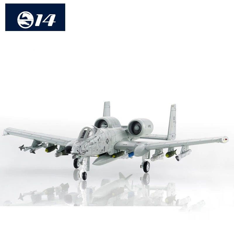 

Литье под давлением в масштабе 1:144 USAF A10 Thunderbolt II A-10C 47, оригинальная модель готового сплава, статическая коллекционная игрушка, подарки