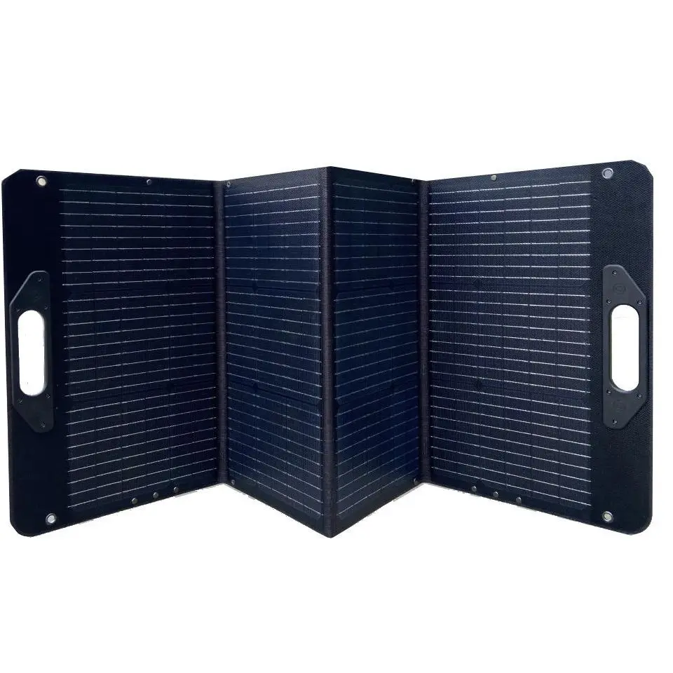 للوحة طاقة شمسية 100W18V ETFE مغلفة أحادية البلورية 4 أضعاف تيار مستمر/USB #4