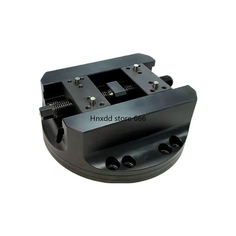 Four or five axis vice self-centering zero point quick change fixture