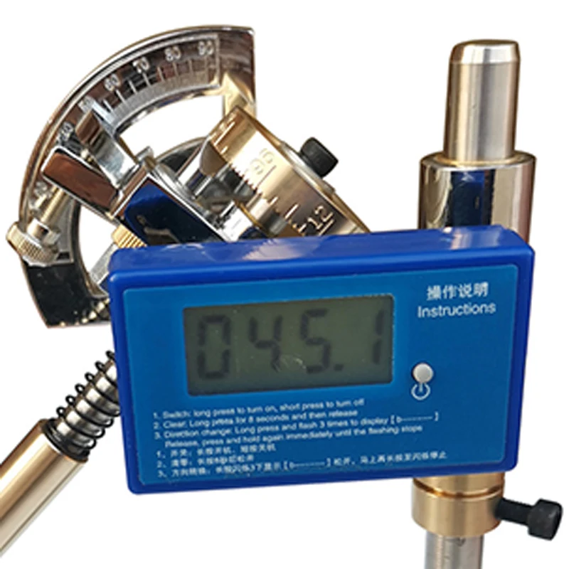 Digital display gem manipulator Jewelry jade facet grinder Polishing machine corner manipulator engraving knife grinding handle