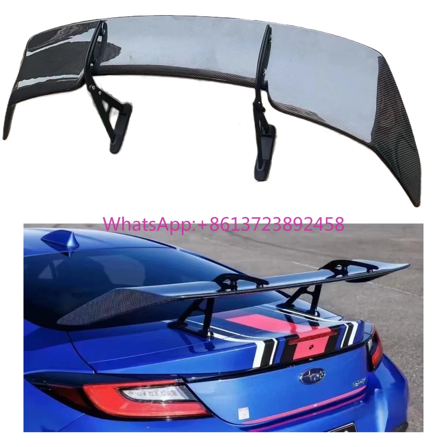 

STI Style BRZ Carbon Fiber Spoiler Direct Sales for GR86 ZNB Subaru BRZ Wing Spoiler Rear Trunk Wing 2021-2023