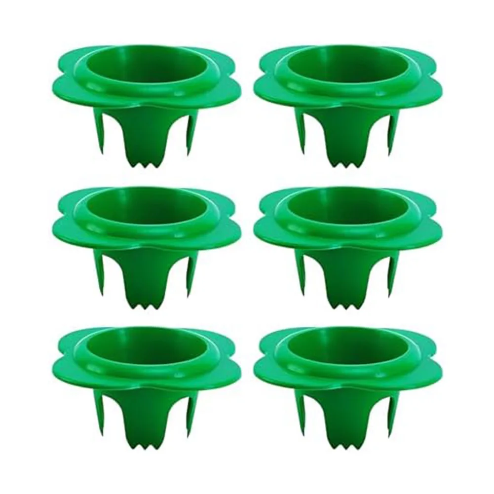 6 sztuk osłon na głowice zraszaczy do trawników, do ochrony głowic zraszaczy w ogrodach, na placach sportowych i trawnikach w podwórzach.