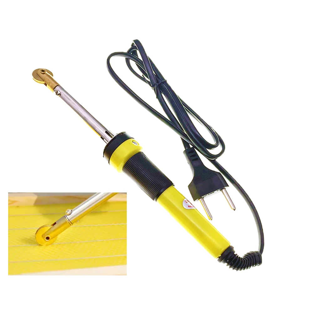 Bee Hive Frame Welding Device Electric Wire  Embedding Looped Sears Through Wax Foundation Easily Soldering Iron Hand Tool 30W A