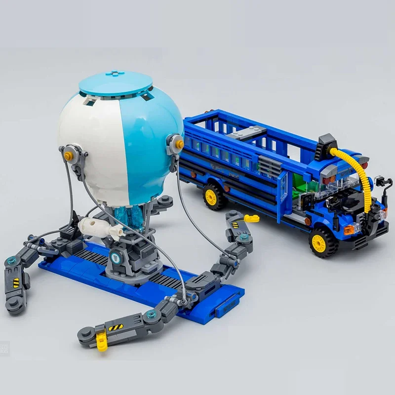 954 pièces créatif technique 77073 modèle de bataille Bus voiture bricolage blocs de construction briques ensemble jouets pour enfants cadeaux d'anniversaire de noël