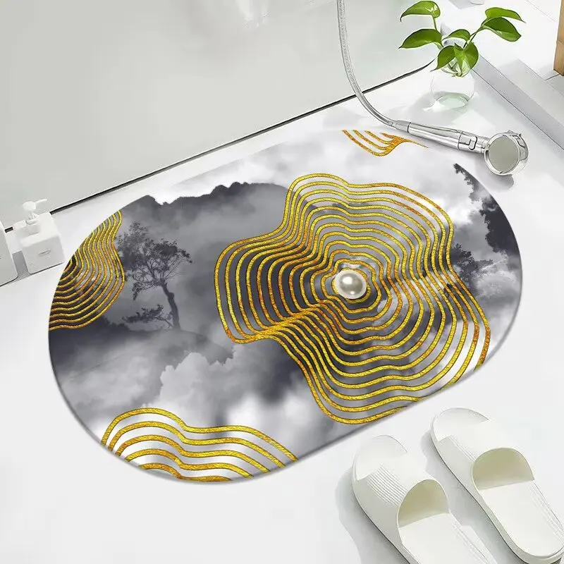 Toilet Floor Mat, D… - image