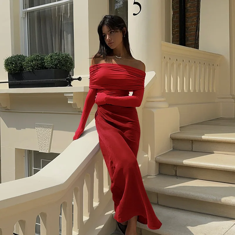 Bodycon Jurk Mini Vrouw Ruches Verzameld Geplooid Vouw Geperst Gevouwen Furrow Groove Crinkle Crease Crimp Verzamelen Pucker Ridge Ins