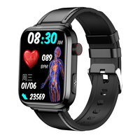 ET210 1.91inch HD Screen bluetooth Call Heart Rate Blood Pressure Blood Lipid SpO2 Monitor ECG Blood Glucose Uric Smart Watch