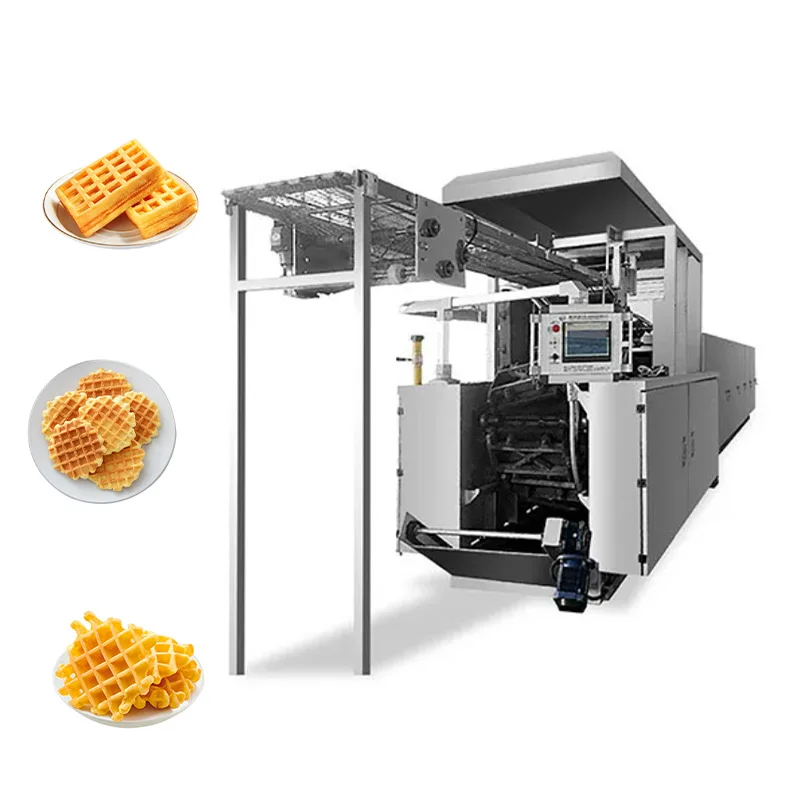 Ligne de production de gaufres à chauffage rapide FOODLINE, temps de préchauffage court, équipement 