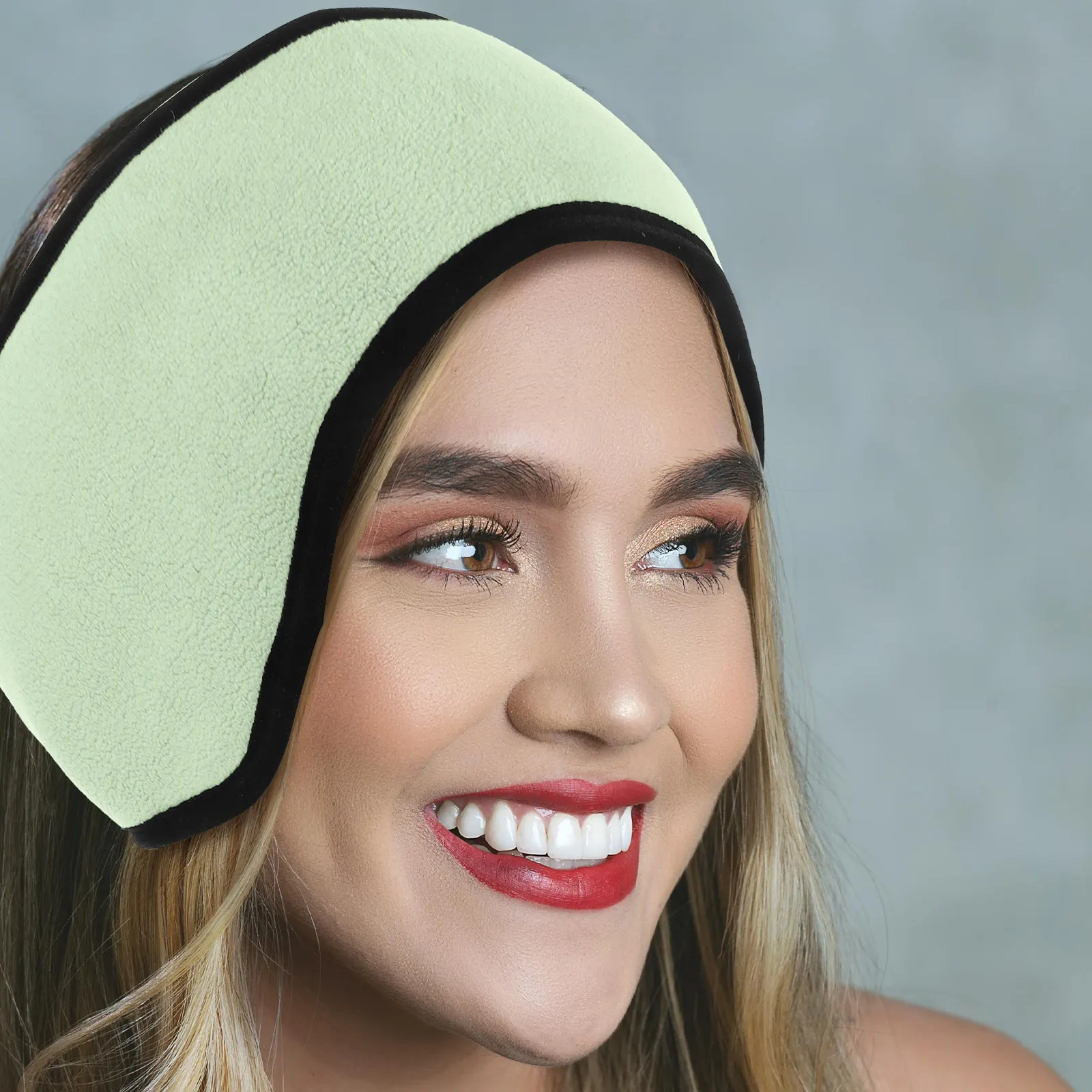 

Women's Winter Ear Covers Headband Fleece-Lined Windproof Cold Weather Protection for Cycling Running Skiing Outdoor Sports