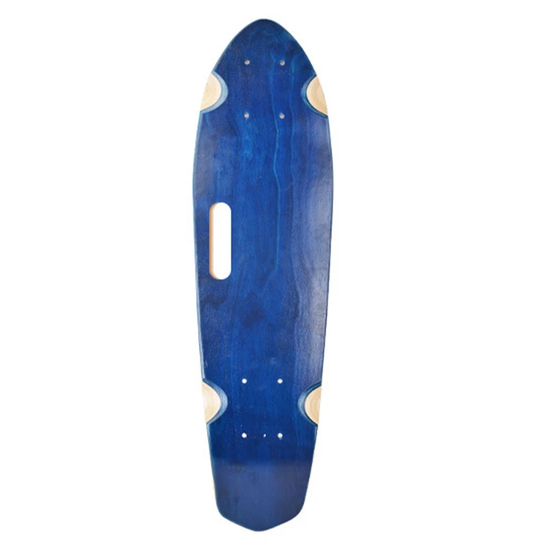 7 Layer Maple Skate Board Deck 24Inch Mini Cruiser Fish Skateboard Deck Cruiser Board Mini Skateboard Deck,Random Color