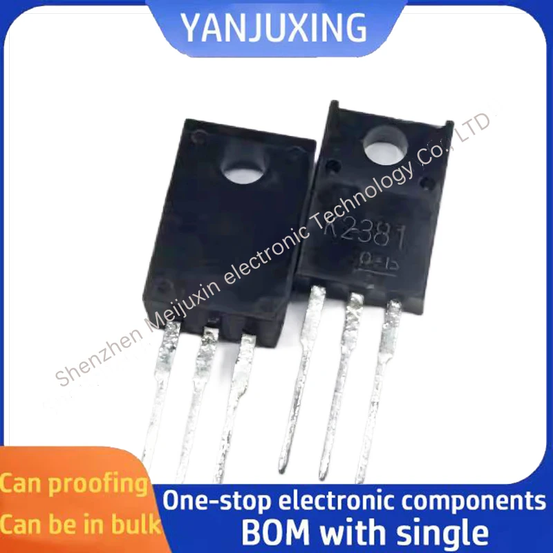 

5 шт./лот 2SK2381 K2381 TO-220F N-канальная лампа с полевым эффектом 200 В 5 А