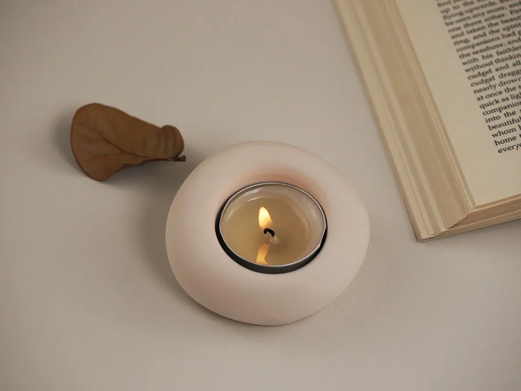 Irregular Candlestick Silicone Mold Round Bubble Candle Holder Molds Concrete Tealight Holder Mold Plaster Epoxy Resin Art Mould