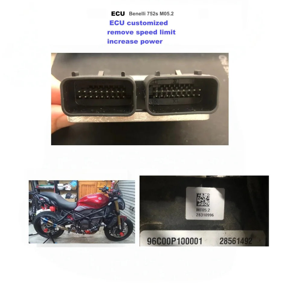 ECU For Benelli 752S 2023 Exists Euro5 MT05.3 AND  MT05.2 TRK702 Remove Speed limit