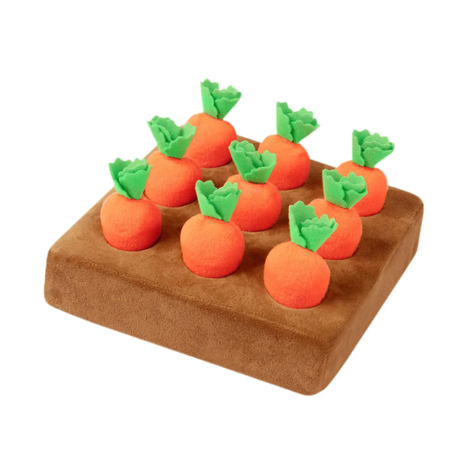 Radishes Shape Color Sorting Carrot Puzzle Toy Non Slip Base for Infant Learning Activity