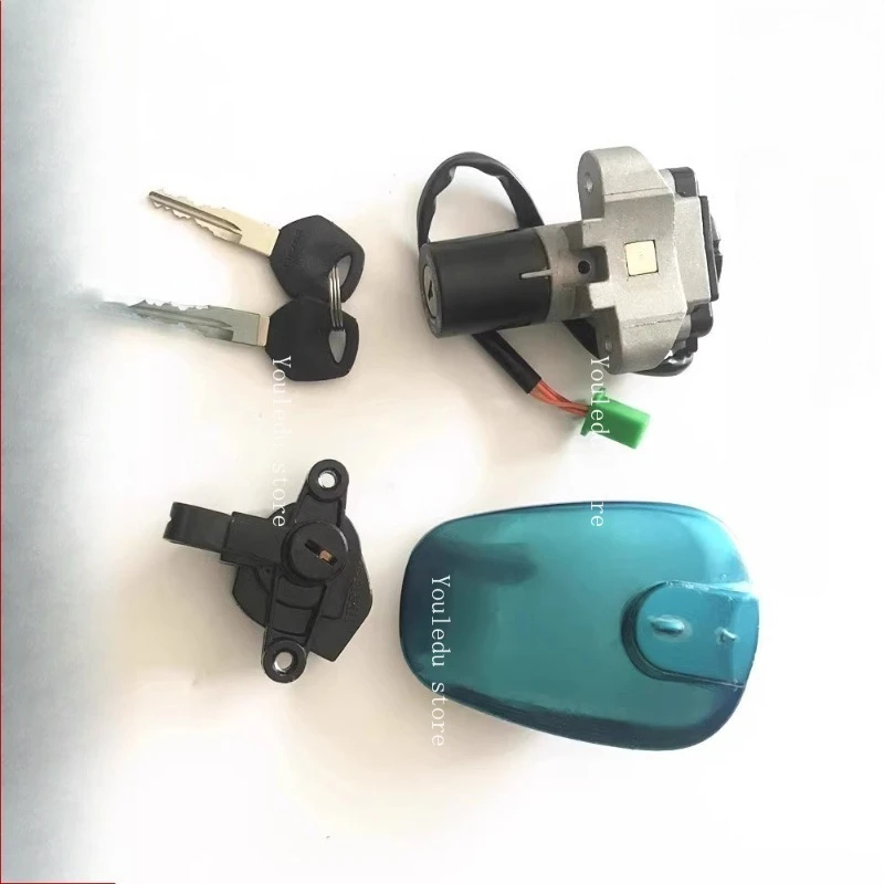 

2/3 Wire Original Motorcycle Ignition Switch Lock Key Fuel Tank Cap Fuel Gas Cap Tank Cover Lock for Suzuki EN125-2/2A2E2F