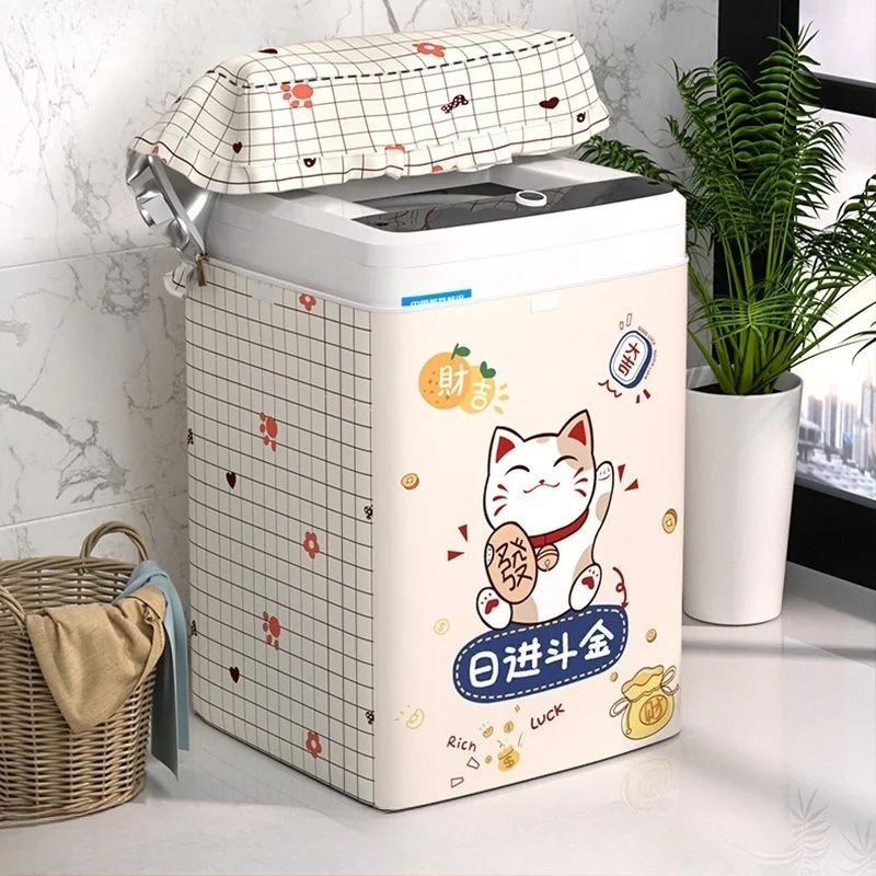 

Oxford Washing Machine Cover Is Waterproof Dustproof and Sunscreen Suitable for Protecting The Washing Machine Room