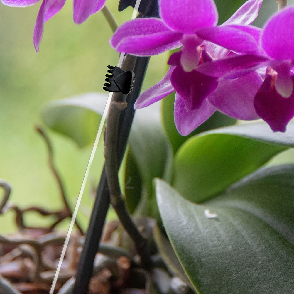 

10 pcs Acrylic Plant Stakes 45Cm Round Dowel Rods For Indoor Outdoor Garden Support Potted Plants Flowers Climbing Vines Holder